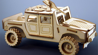 3D Hummer Puzzle