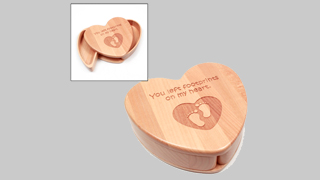 Laser Engraved Keepsake Box